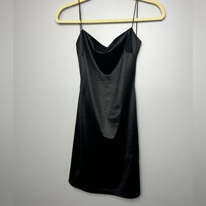 Little Black Slip Dress